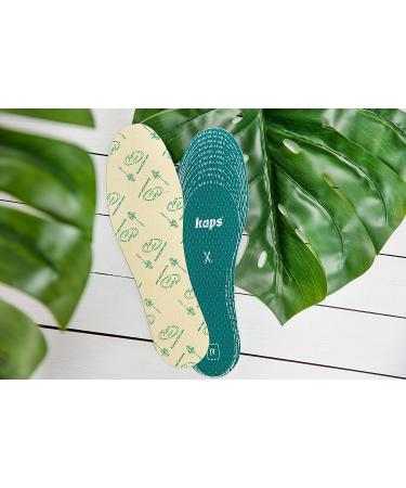 Kaps Ultrafresh Adult Insoles with Odour Eliminator and Aloe Infusion - Perfect for Women & Men in Boots, Sneakers, and Formalwear - Buy Online on GoSupps.com