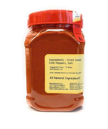TuttoCalabria Calabrian Sweet Chili Powder 350g - All Natural Non-GMO Product of Italy - Buy Online on GoSupps.com