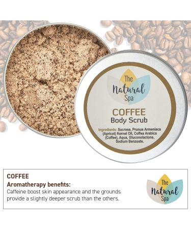 Natural Spa Body Peeling Coffee 2x200g | No Synthetic Fragrances | SLS-Free | Gentle Moisturizer - Buy Online on GoSupps.com