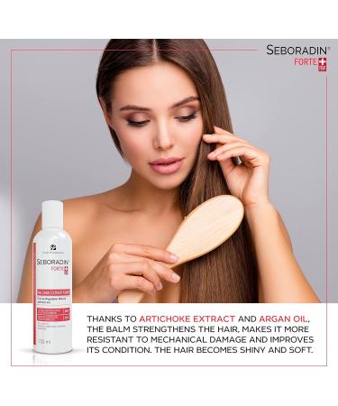Seboradin Forte Hair Balm for Hair Loss & Thinning - 200ml Premium Conditioner with Vitamins & Natural Extracts - Hair Growth & Thickening Treatment - Hair Care Scalp Treatment - Buy Online on GoSupps.com