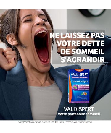 VALDISPERT - Full Sleep - Sleep & Sleep Maintenance - Melatonin and Herbal Supplement - Extra Strong Dosage 1.9mg - No Addiction - 30 Tablets - 30 Nights - Buy Online on GoSupps.com