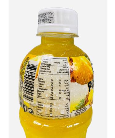 Bonko Pineapple Drink with NATA de Coco 320ml (6 Bottles) - Refreshing Tropical Beverage - Buy Online on GoSupps.com