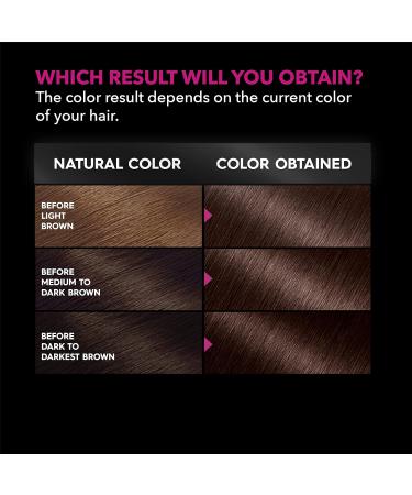 Garnier Olia Ammonia-Free Hair Color 4.15 Dark Soft Mahogany - Permanent Dye, Oil-Rich Formula (1 Count) - Buy Online on GoSupps.com
