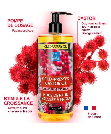 100% Pure Cold-Pressed Casting Oil for Hair & Eyelash Growth - Strengthens Beard & Nails Reduces Skin Stains - 2000 ml - Buy Online on GoSupps.com