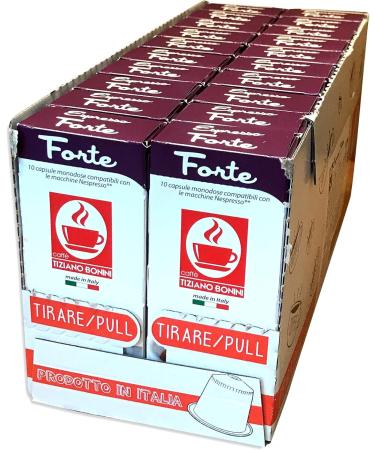 200 Nespresso Compatible Coffee Capsules (Forte) - Buy Online on GoSupps.com