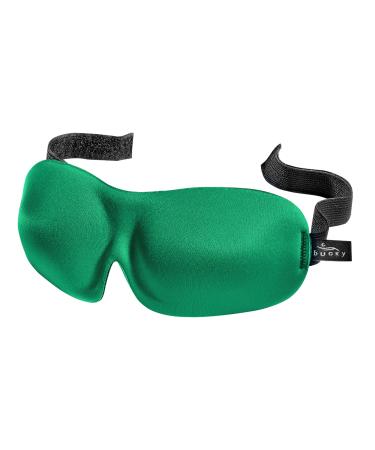 Bucky 40 Blinks No Pressure Solid Eye Mask for Sleep & Travel  Green  One Size