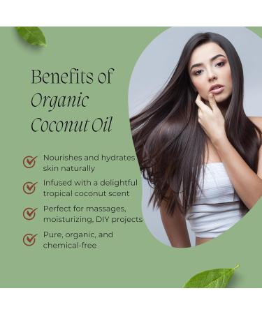 Fractional Coconut Oil - Tropical Happiness with Liquid Fractional Coconut Oil for Skin Body Face & Hair - 50ml - 100% Pure & Natural - Skin Body & Hair Oil - Buy Online on GoSupps.com