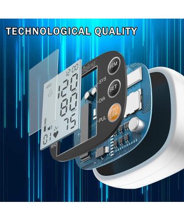 Wrist Blood Pressure Monitor with Large LCD Display & Voice Broadcast for Home Use | Automatic BP Machine with Memory & Irregular Heartbeat Monitor - Buy Online on GoSupps.com