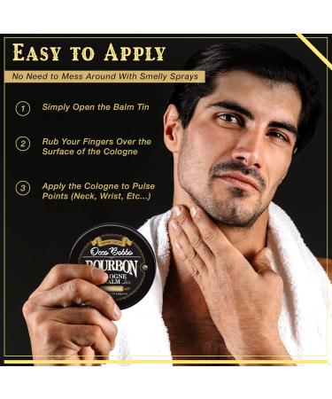 Occo Bobbo - Solid Cologne Bourbon and Sandalwood Scent. Solid Bourbon Cologne For Men - Men's Solid Cologne - 2 Ounce - Concentrated Balm. A Smooth Blend Of Woody Oak Barrel Bourbon 2 Ounce (Pack of 1) - Buy Online on GoSupps.com