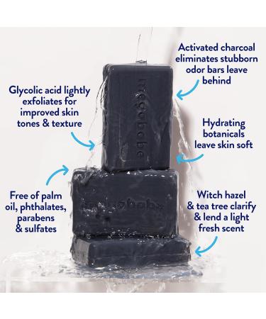 Megababe Underarm 2-Piece Bundle - Geo Deo Daily Deodorant 2.6 oz & Space Bar Detox Soap 3.5 oz | Odor Protection Aluminum Free - Buy Online on GoSupps.com