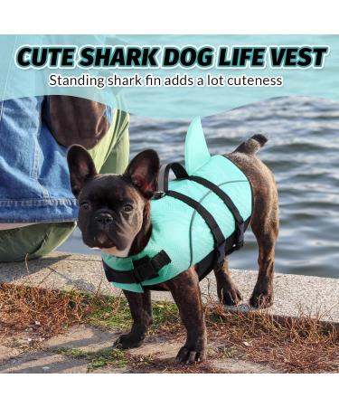 Queenmore Dogs Wowers | RipStop Huideling Dog Lifeguard for Swimming | Knuffelwuff Wallpasting - Medium to Large Sizes (Light Blue L) - Buy Online on GoSupps.com