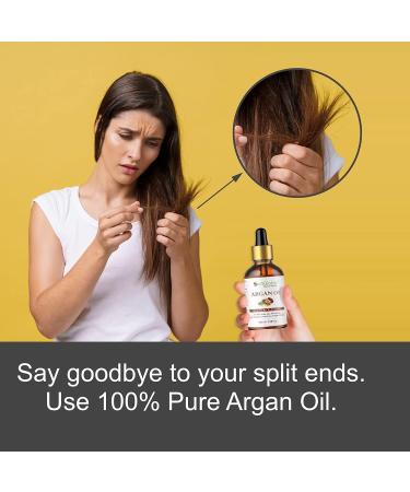 Argan Oil from Morocco 100% pure cold pressed organic and unrefined. Your best cosmetic care for hydrated skin smooth hair and healthy nails. in a dark glass bottle and a dropper. 50 ml (Pack of 1) - Buy Online on GoSupps.com