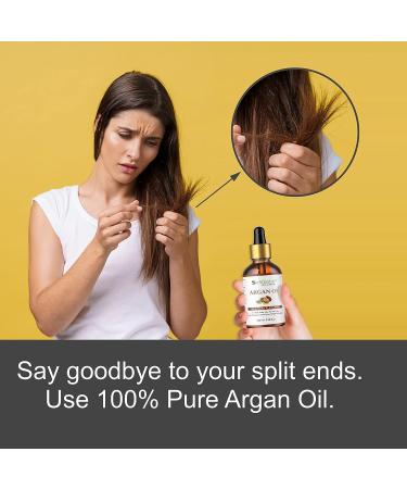SofiGlobe Argan Oil - 100% Pure Organic Cold Pressed & Unrefined - Hydrating Skin, Smoothing Hair, & Strengthening Nails - 1 Fl Oz Dark Glass Dropper Bottle - Buy Online on GoSupps.com