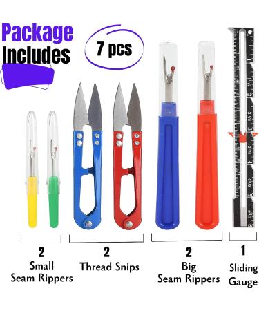 Mr. Pen Seam Ripper Kit - 7 Pcs Sewing Tools for Thread Cutting and Removal - Buy Online on GoSupps.com