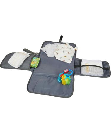Portable Grey Changing Mat - Waterproof & Travel-Friendly - Buy Online on GoSupps.com