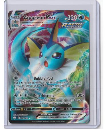 Vaporeon VMAX 030/203 Ultra Rare Evolving Skies NM/M - Buy Online on GoSupps.com