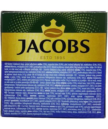 JACOBS Cappuccino Caf instantan 2 en 1 avec m lange quilibr de b tonnets de saveur de caf et de cr me Stock frais en portions individuelles Caf riche et fort 20 b tonnets - Buy Online on GoSupps.com