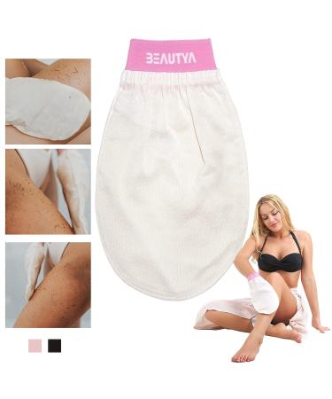 Skin Lover Deep Exfoliating Mitt - Body Scrub for Dead Skin Removal | Keratosis Pilaris Exfoliating Gloves | Microdermabrasion & Cellulite Remover Mitt | Gift for Her/Him - Buy Online on GoSupps.com