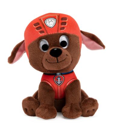 GUND Official PAW Patrol Soft Dog Themed Cuddly Plush Toy Zuma 6-Inch Soft Play Toy For Boys and Girls Aged 12 Months and Above Zuma Plush