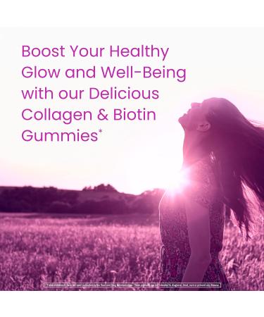 WellPath Restore Collagen & Biotin Gummies for Women - Hair Skin & Nails Supplement | Anti-Aging Lemon Flavor Chews | Beauty Hair Growth Vitamin 60 Ct - Buy Online on GoSupps.com