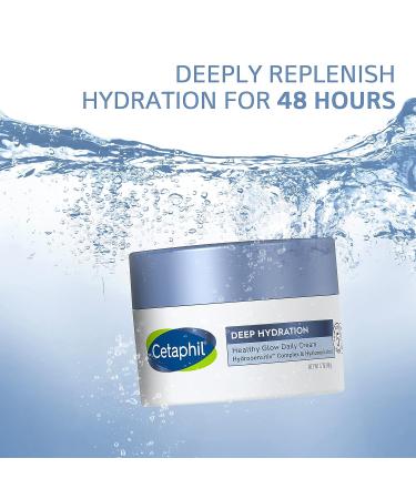 CETAPHIL Deep Hydration Fragrance Free Face Cream 1.7 oz | Hyaluronic Acid, Vitamin E & B5 | For Sensitive Skin | Dermatologist Recommended - Buy Online on GoSupps.com