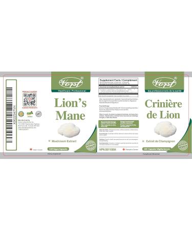 VORST Lion's Mane 120 Vegan Capsules and Ginkgo Biloba 90 Capsules (Combo Bundle 2 Bottles) - Buy Online on GoSupps.com