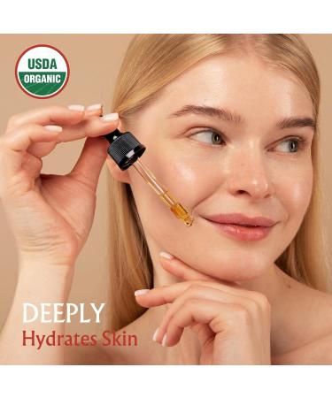 BodyJ4You Rosehip Oil Jojoba Oil Bundle - USDA Certified Organic Pure Oils Value Set - Face Skin Hair Beard Nail Care - Cold Pressed Non-GMO Hexane Free Carrier Oils - Rosehip 2 Fl Oz - Jojoba 4 Fl Oz - Buy Online on GoSupps.com