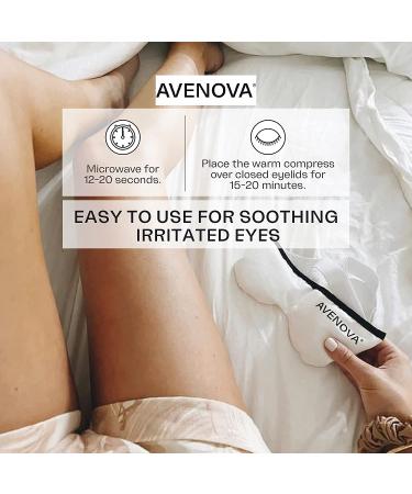 Avenova Moist Heating Eye Compress Mask - Relief for Allergies, Sinuses, Headaches, and Irritated Eyes - Buy Online on GoSupps.com