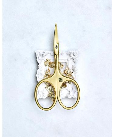 ZWILLING Cuticle Scissors (for Fine Cutting of Cuticles and Skin Remnants Safe Nail Care Sharp Edge) Premium Gold 95 mm - Buy Online on GoSupps.com