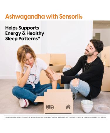 Doctor's Best Ashwagandha with Sensoril 125 mg - 60 Vegan Capsules for Stress Relief & Wellness - Buy Online on GoSupps.com