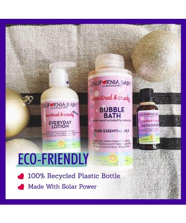 California Baby Cranky and Overtired Bubble Bath - Sweet Floral Scent | USDA Certified | Allergy-Friendly | Ideal for Sensitive Skin - Buy Online on GoSupps.com
