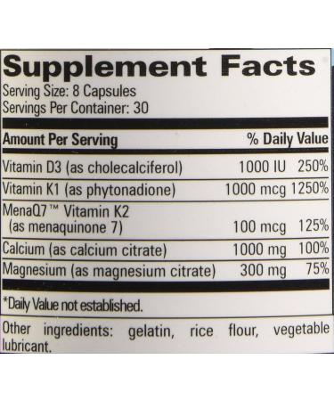 Progressive Labs Osteo-Mins PM with D Plus K1 and K2 Supplement 240 Count - Buy Online on GoSupps.com