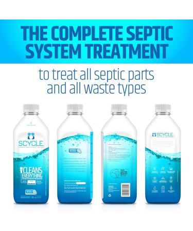Septic Tank Treatment - 8 Month Supply (60 oz) for Monthly Maintenance & Backup Prevention - Unclog Waste Pipes & Drain Fields - Buy Online on GoSupps.com