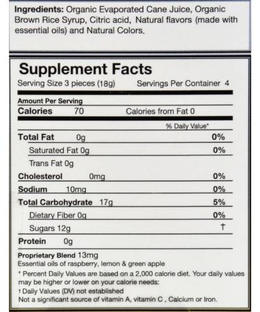 Organic Preggie Pop Drops - 12 Count - Drug Free & All Natural - Relieve Morning Sickness Naturally - Buy Online on GoSupps.com