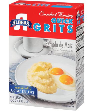 Albers Quick Grits 40oz: Premium Southern-style Corn Grits for Fast & Delicious Meals - Buy Online on GoSupps.com