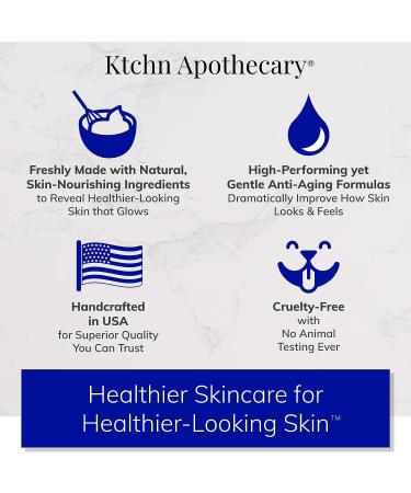 Ktchn Apothecary Renewing Eye Cream - Anti-Aging Formula for All Skin Types | Minimize Lines & Puffiness, Deeply Hydrate, Nourish & Renew Under-Eyes - Buy Online on GoSupps.com