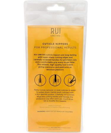 Rui Smiths Professional Cuticle Nippers | Surgical-Grade Stainless Steel Trimmer - 6mm Full Jaw - Buy Online on GoSupps.com