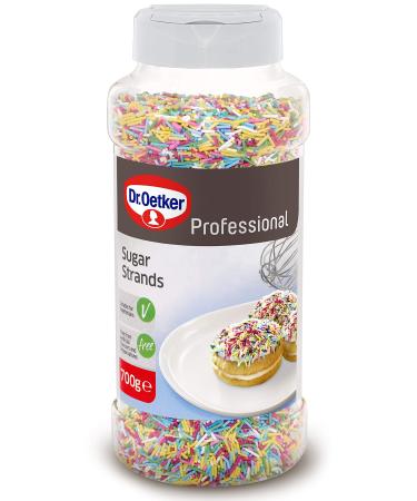 Dr. Oetker Professional Coloured Sugar Strands - 1x700g - Buy Online on GoSupps.com