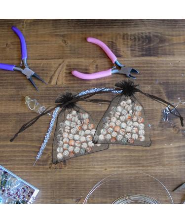 DOITOOL 500 Pcs Small Organza Bag Jewelry Gift Bags Mesh Bags Small Gift Bags Jewelry Sack Candy Bags Clear Gift Bags for Favors Small Organza Pouches Multifunctional Bag Drawstring Travel - Buy Online on GoSupps.com