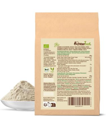 Buy Spermidine from Wheat Germ Bio 500g | 400mg/kg | High Protein (32g/100g) | Finely Ground Powder | International Shipping Available - Buy Online on GoSupps.com