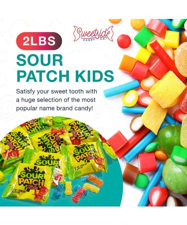 Sour Patch Kids Bulk Pack - Original Soft & Chewy Gummy Sour Candy - Individually Wrapped Fun Size for Movie Theaters, Halloween, & Holidays - Buy Online on GoSupps.com