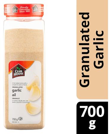 Club House Quality Natural Herbs and Spices Granulated Garlic 700g - Buy Online on GoSupps.com