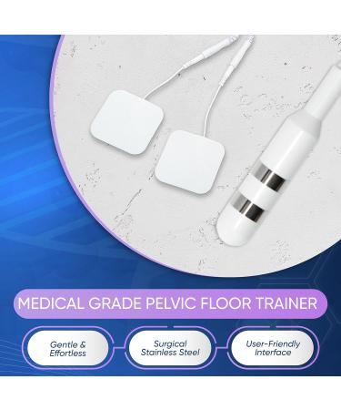 K-fit Kegel Toner Plus Biofeedback | Pelvic Floor Exercise Device for Incontinence | 22 Stim Programs & 6 Biofeedback Games - Rechargeable Full Color LCD - Buy Online on GoSupps.com