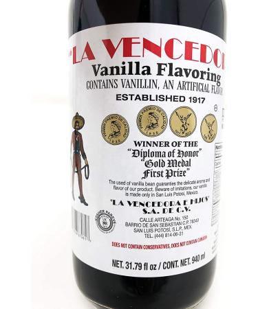 La Vencedora Vanilla (1) - Premium Mexican Vanilla Extract - Buy Online on GoSupps.com
