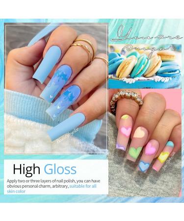 UR SUGAR UV Nail Polish Pastel Shellac Set - 12PCS Macaroon Candy Gel Colors for Spring - Perfect for Stunning Gel Nails - Buy Online on GoSupps.com