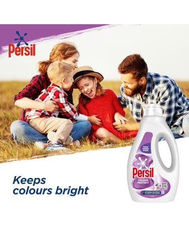 Persil Colour Laundry Washing Liquid Detergent keeps colours bright outstanding stain removal in quick & cold washes 945 ml (35 washes) - Buy Online on GoSupps.com