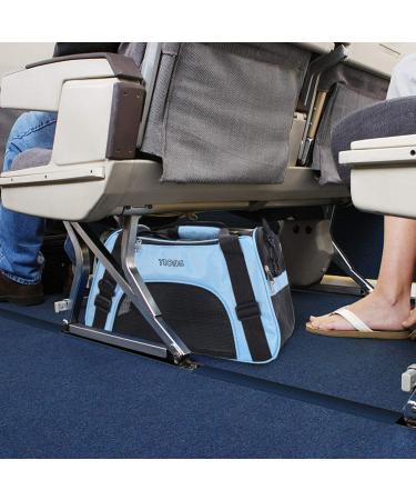 YLONG Airline Approved Cat Carrier in Blue - Soft-Sided Travel Bag for Cats and Small Dogs - Buy Online on GoSupps.com