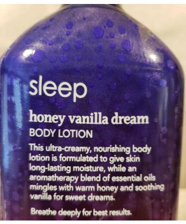 Bath & Body Works Sleep Honey Vanilla Dream Body Lotion 6.5 fl. oz - Soothing Moisturizer for Relaxation | International Shipping Available - Buy Online on GoSupps.com