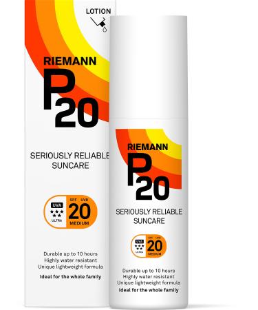 Riemann P20 Once a Day 10 Hours Sun Protection - SPF20 Medium (100ml)