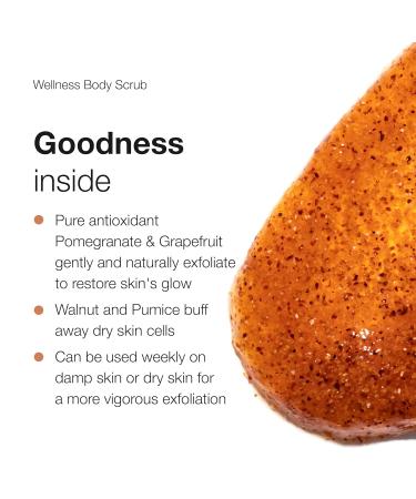 Natio Wellness Body Scrub - Exfoliating Body Scrub with Walnut Aloe & Chamomile | 15.87 oz - Microbead-Free Body Exfoliator for Smooth Skin - Buy Online on GoSupps.com